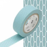 Masking tape alveoles bleu -15MM*10M (AU PLAISIR DE LIRE)