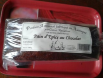 Pain d'épice au chocolat (LA RUCHE DES COMBRAILLES)