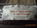 Pain d'épice au miel et aux oranges (LA RUCHE DES COMBRAILLES)