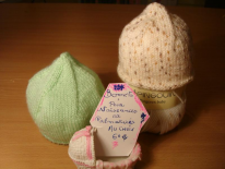 Bonnet tricoté pour bébé (MON REFUGE COUTURE)